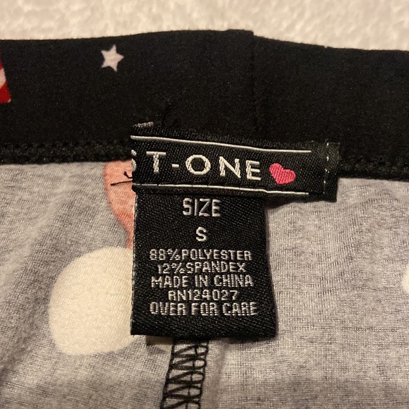 NWT Just One Christmas Leggings Size S - Picture 4 of 8